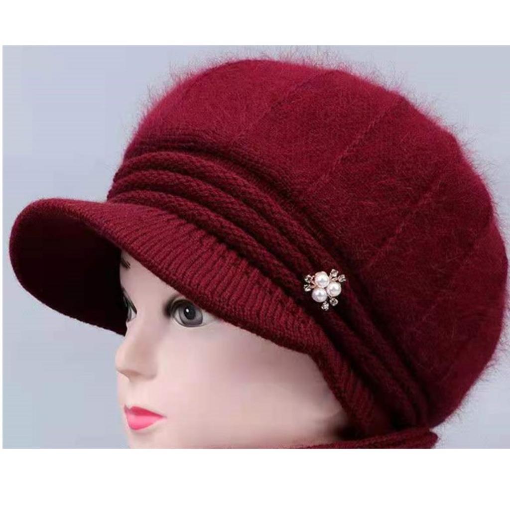 Hats, Women's Hats, Warm Hats, Knitted Hats, Thick Hats, Woolen Hats, Ear Protection Hats