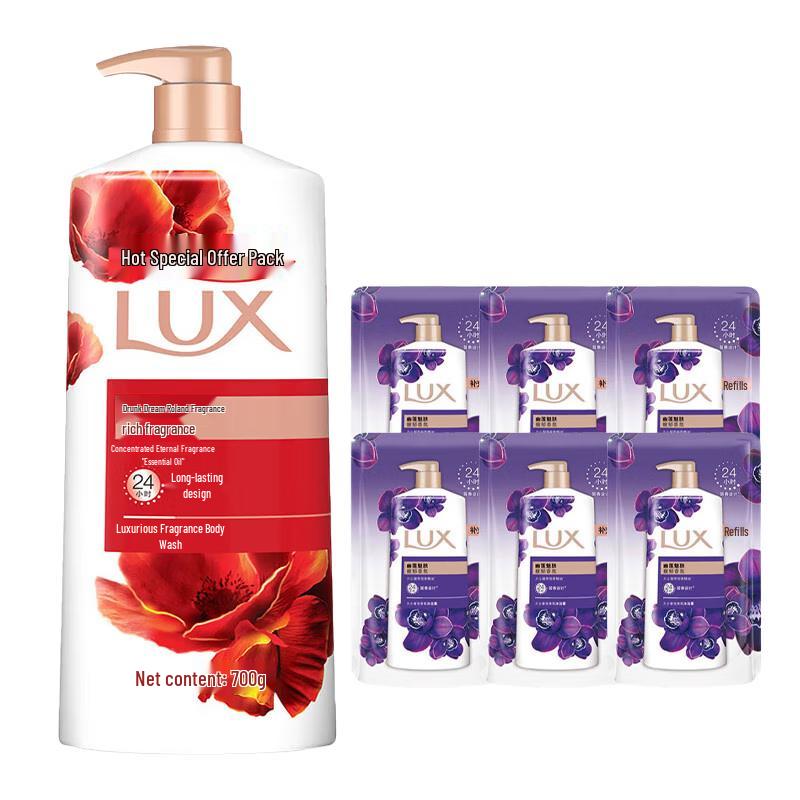LUX Drunk Dream Orchid Scent Body Wash Value Set