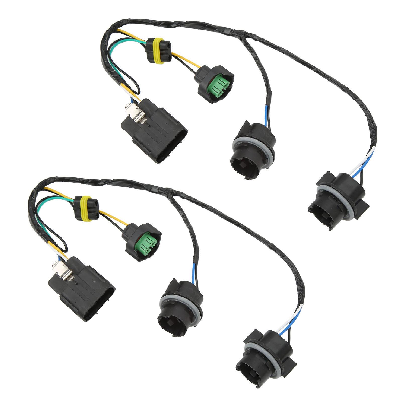 

2 шт. жгут проводов фар 25962806 левый правый жгут проводов гнезда фары для Silverado 1500