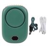 Mini Bladeless Neck Fan USB Charging Hands Free With Flexible Bracket And Adjustable Lanyard Portable Personal Fan For Outdoor Travel3Speed Modes