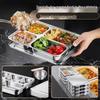 316 Stainless Steel Divided Lunch Box