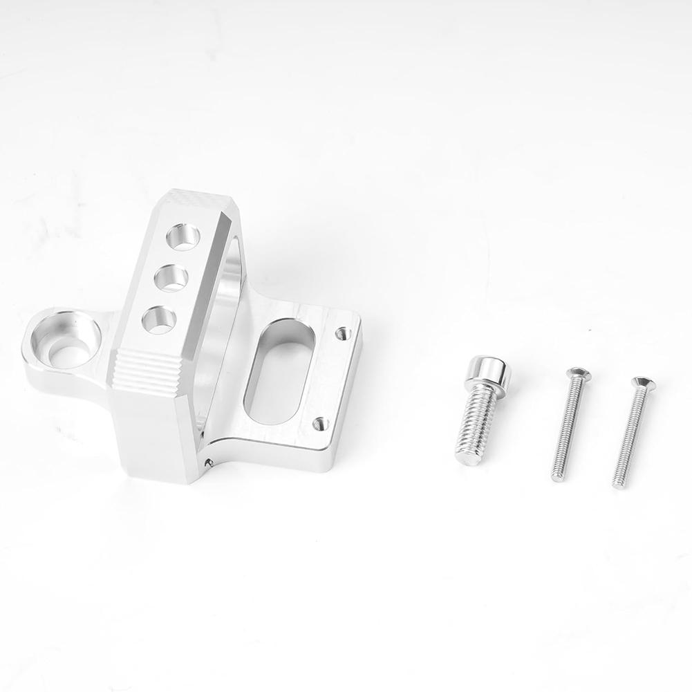 Promotion! 3 Port For MAC, AEM Boost Controller Solenoid Valve Mount Holder Bracket Kit CNC Billet Aluminum Silver