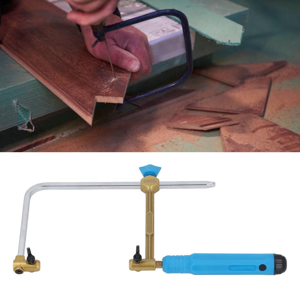 Łuk do piły 100mm Regulowana rama do piły jubilerskiej do dekoracji budowlanych i obróbki rękodzieła