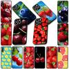 Cover for Motorola Moto Edge 70 60 Fusion NEO Pro G Stylus G56 G96 G52 G04 G05 20 Phone Case Cherry Strawberry fruit Avocado