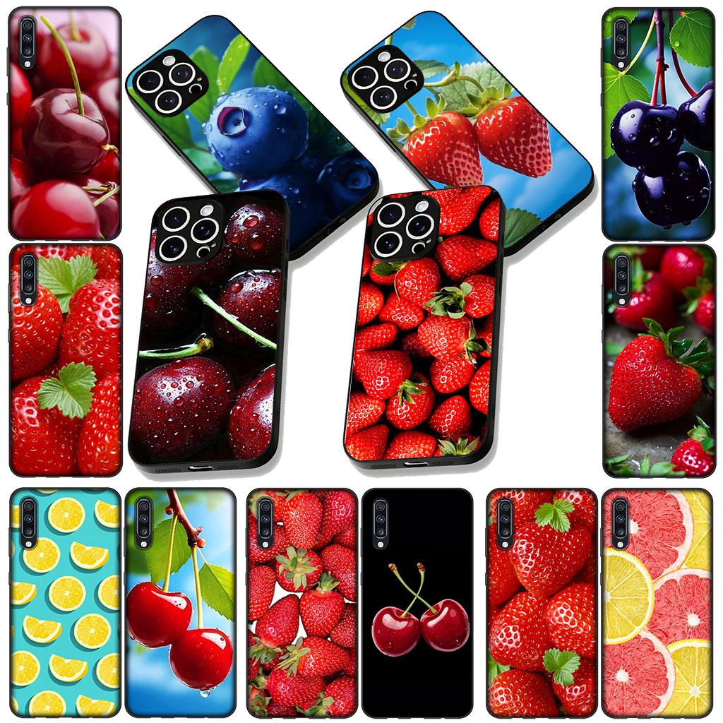 Cover for Motorola Moto Edge 70 60 Fusion NEO Pro G Stylus G56 G96 G52 G04 G05 20 Phone Case Cherry Strawberry fruit Avocado