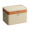 Multifunctional Clothing Storage Bin With Handle And Cover For Closet And Storage Room