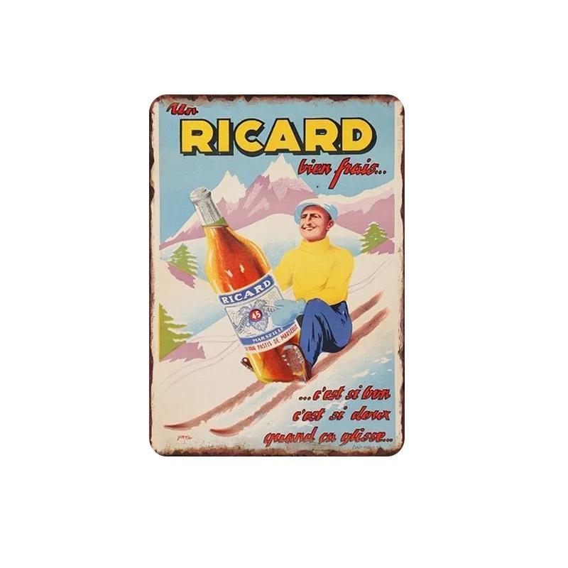 Metal Tin Poster Cartoon Figure Retro Metal Tin Sign Plaque Poster for Bar Club Wall Decor Retro Home Vintage Wall Plate Pendant