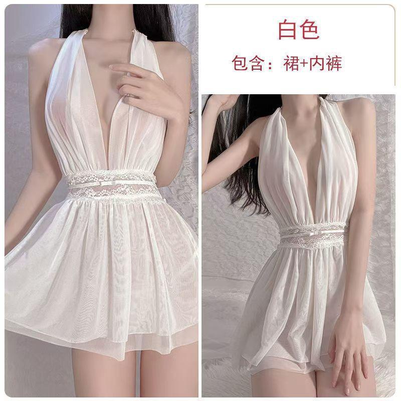 Sexy Underwear Sexy Women's Pure Desire Hot Pleated Waist Dress Princess