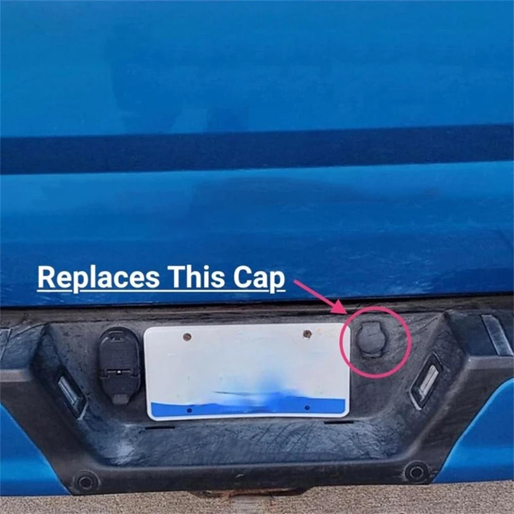 1Pcs For 2004-2014 Ford F-150 Rear Bumper Spare Wheel Lock Cover 4L3Z15402A36AA