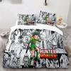 Neues Japan Anime Hunter X Hunter Biscuit Krueger Bettwäsche-Set Bedrucktes Bettwäsche-Set Mit Kissenbezug Bettdeckenbezug Weich Einzel Doppel