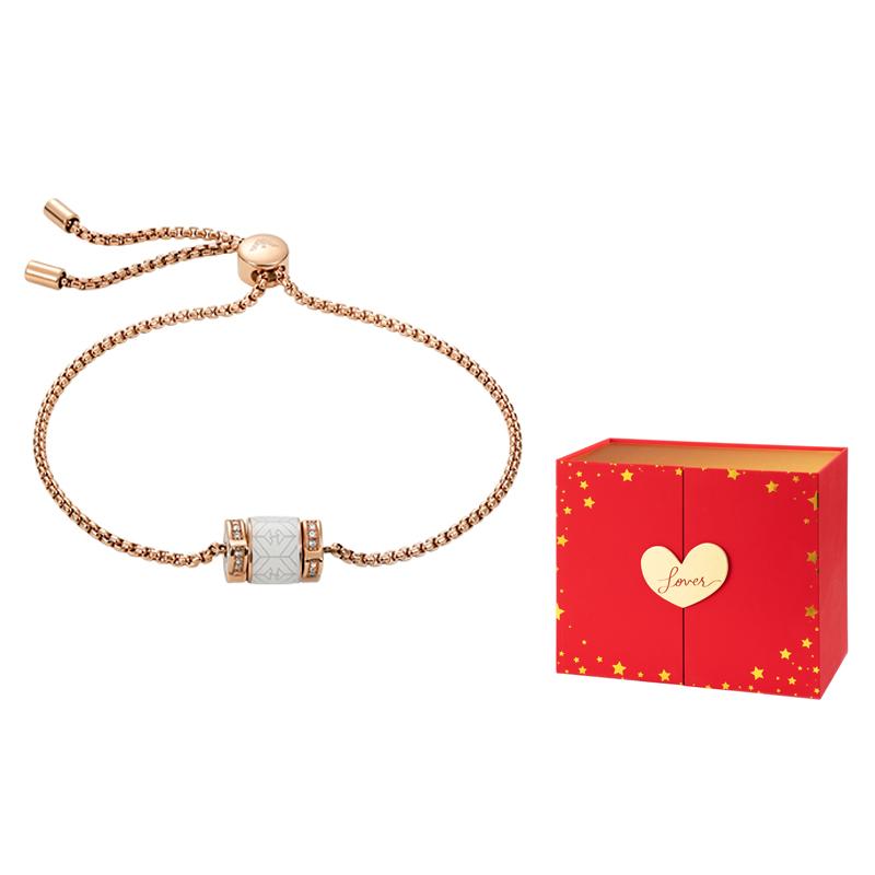 Emporio Armani Fashion Beaded Waist Chain Bracelet Women bracelet EGS2829221