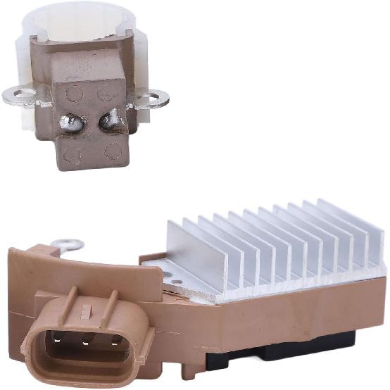Alternator Regulator Set 2770064130, Alternator Voltage Regulator with Brush Holder 1260001810 Replacement for Camry