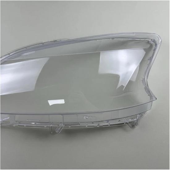 Compatible for Nissan Sylphy 2012 2013 2014 2015 Transparent Headlight Cover Lampshade Shell Headlamp Housing Durable Lens(Right)