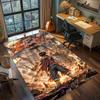 Trafalgar Law One Piece Rug Carpet Non Slip Washable Floor Mat Large Area Rug for Bedroom Decor