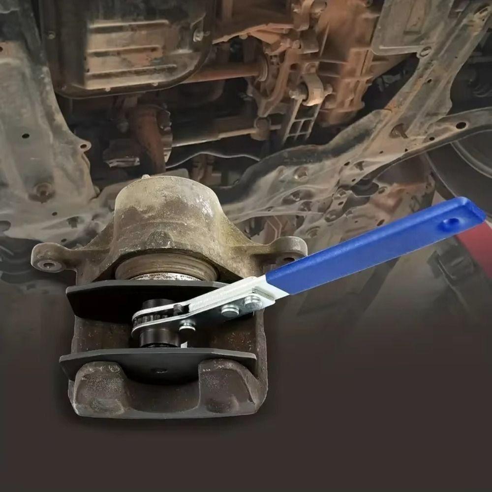 Flexible Brake Piston Spreader Non-slip Handle Automotive Ratchet Wrench  Automotive Repair