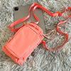 Casual  Drawstring Bag Purse Water Cup Cover Water Cup Bag Solid Color Water Bottle Holde Nylon Shoulder Bag Outdoor