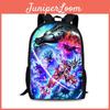 Dragon Ball Goku Printed Nylon Book Backpack For Students And Daily Use