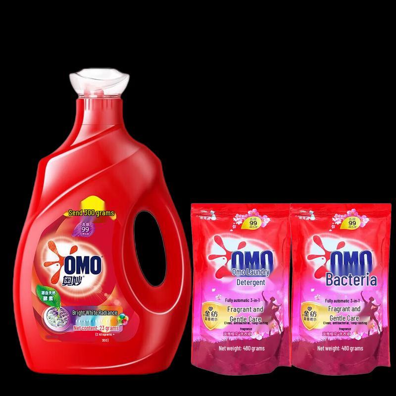 OMO Brightening  Color-Reviving Laundry Detergent Liquid