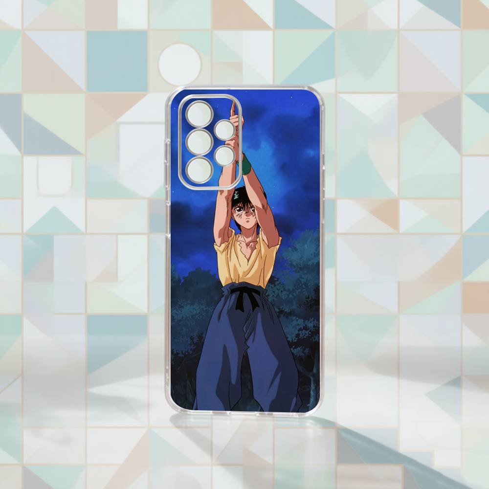Anime Y-Yu Yu H-Hakusho Cool  Phone Case For Samsung S25,S24,S21,S22,S23,S30,Ultra,S20,Plus,Fe Transparent Cover