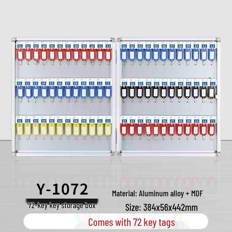 

Yuanzu 72-Position Wall-Mounted Key Cabinet