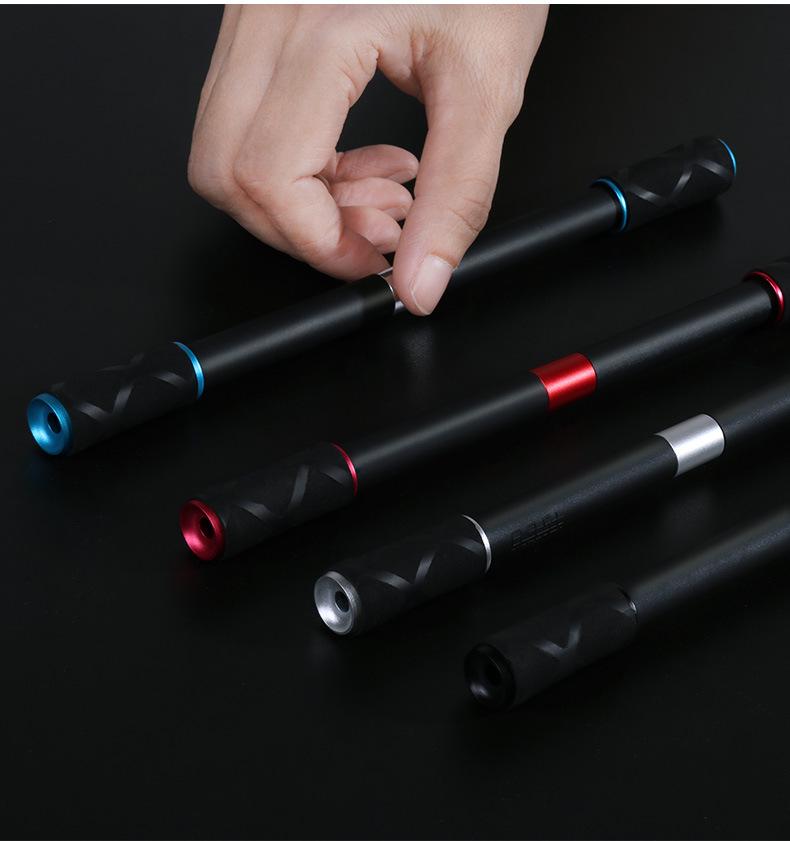 Black Whirlwind Rotating Decompression Pen for Beginners - Douyin Trendy Toy