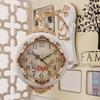 1Pcs Double Sided Wall Clock Decorative Easy To Read Round Quiet European Hanging Clocks for Office Villa Kitchen Bar Porch