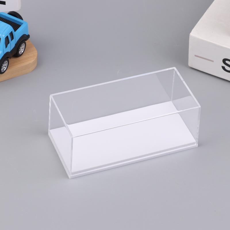 1 Stück Transparente Acryl Aufbewahrungsbox Praktische 1/64 Diecast Modellauto Displaybox DIY Staubdichtes Displayregal Spielzeug