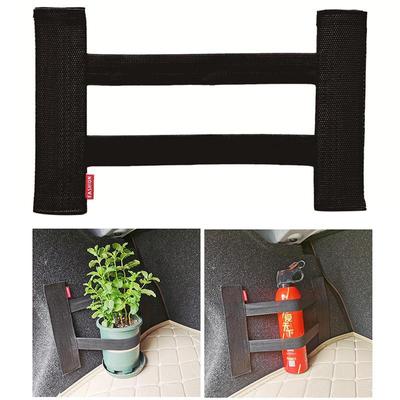 Car Trunk Fixed Belt Fire Extinguisher Interior Luggage Storage Fixing Binding Strap Tapes Auto Interior Organizer Accessories