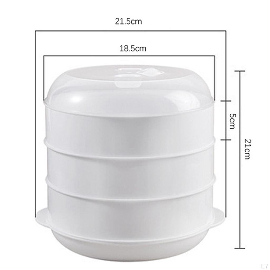 Praktischer Mikrowellen-Dämpfer zum Kochen