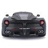 Bburago 1/18 Scale Signature Series Ferrari LaFerrari Black / Diecast Model Car, Finished Product, 18-16901 BK
