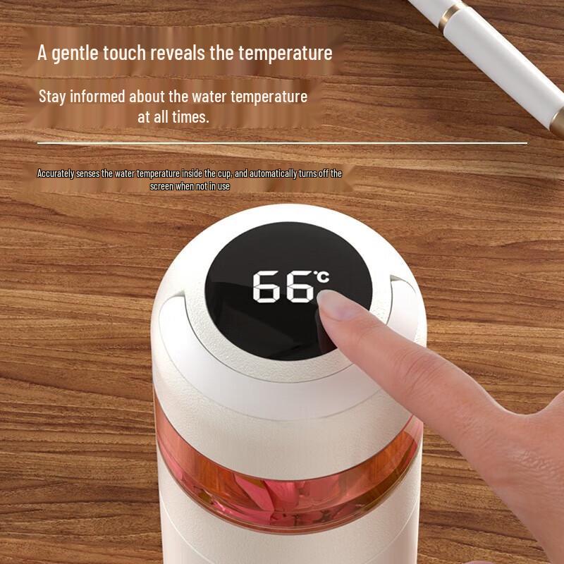 TOMIC Smart Tea-Water Separation Insulated Mug