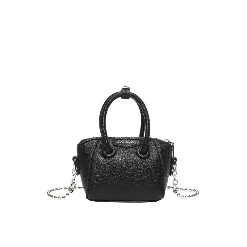 

Stylish Mini Children s Crossbody Bag For Boys And Girls In Pure Colors Fashionable And Cute Design чёрный