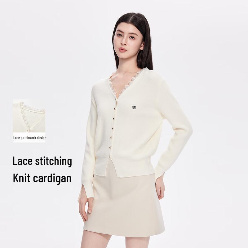 

Versatile Women s V-Neck Knit Cardigan One Size