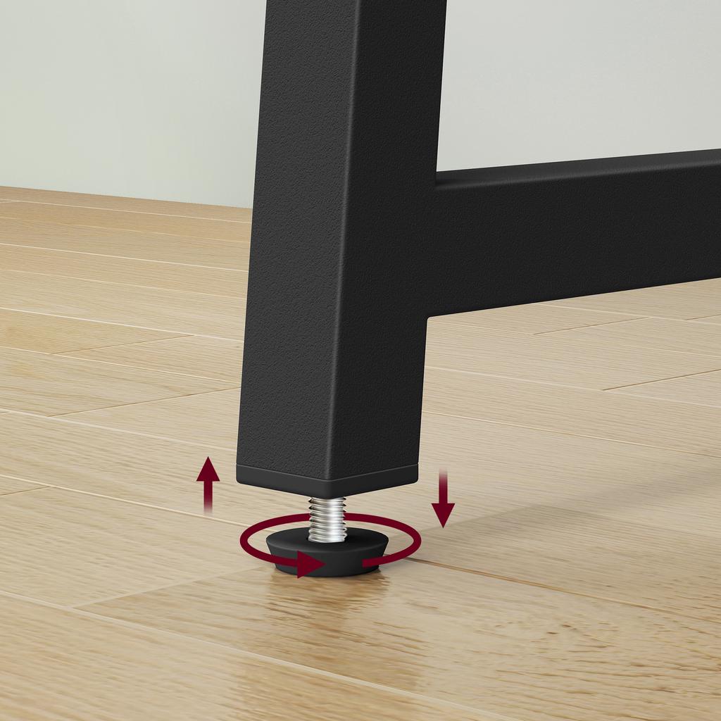 Max 1.0 Computer Desk - Artisan / Black Legs