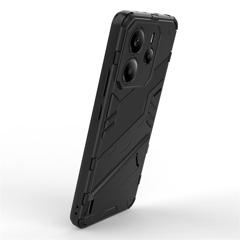 Pro Xiaomi Redmi Note 14 Pouzdro Ochranný Kryt Redmi Note 14 Kryt Armor Silikonový Neviditelný Držák Telefonu Kryt Redmi Note 14 Pouzdro