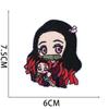 19Pcs/Set Anime Demon Slayer Q-Version Character Embroidery Patch Clothing Decoration