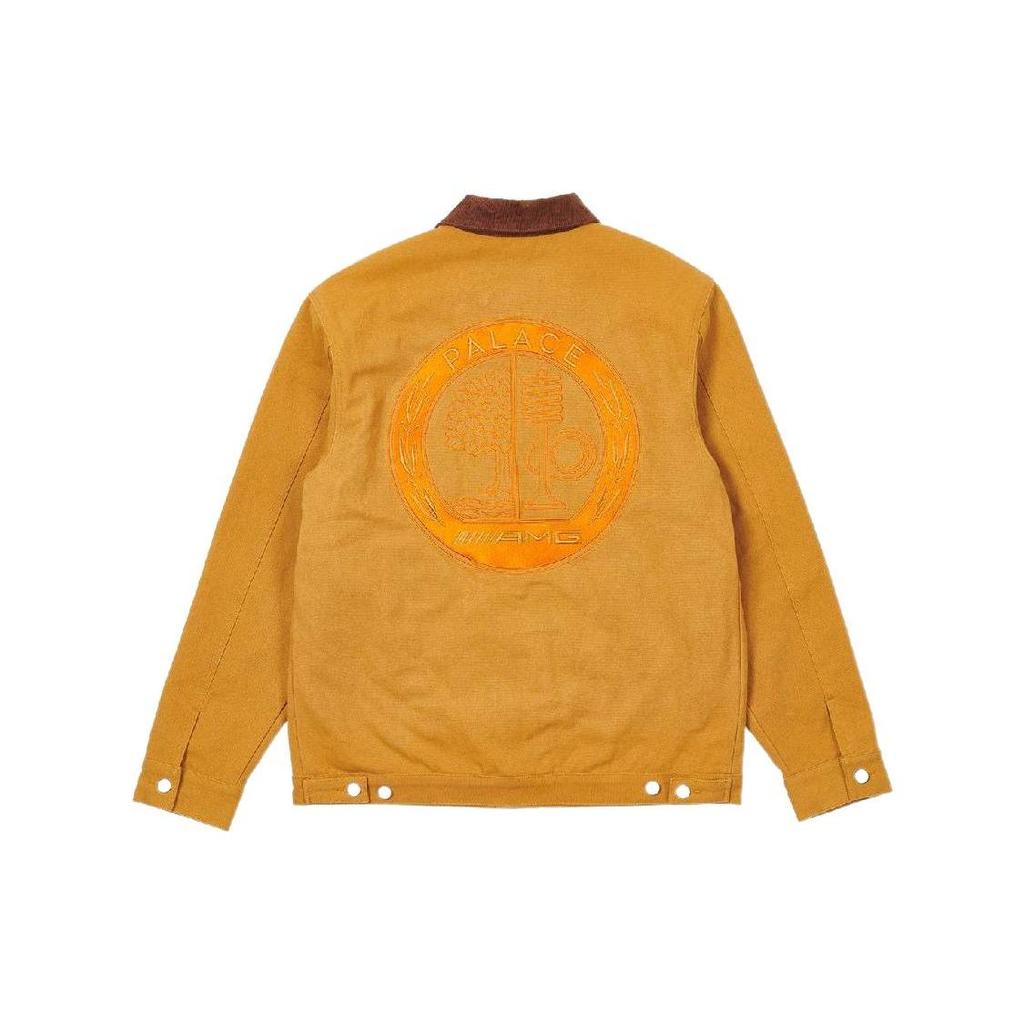 Palace X AMG 2.0 Work Jacket Caramel Men Outerwear Tan P22AMGJK001