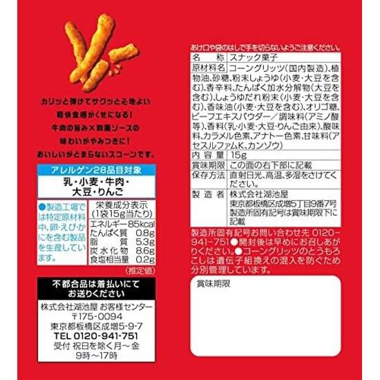 Koikeya Scone Yami Tsuki Barbecue 4 Pack 60g12 Bags