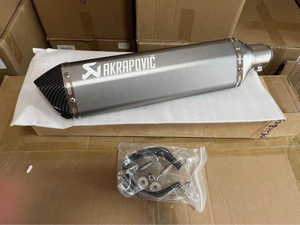 Motorcycle Scorpion Compact Hexagonal Carbon Fiber Exhaust for Ninja Sports Models