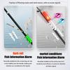 Night Fishing Fishing Rod Lighting Stick Removable Waterproof Fishing Bite Bell Alarm Indicator Float Tackle For Lure Road