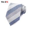 2025 New British Gentleman Stripe Men's Tie Suit Street Style Combo