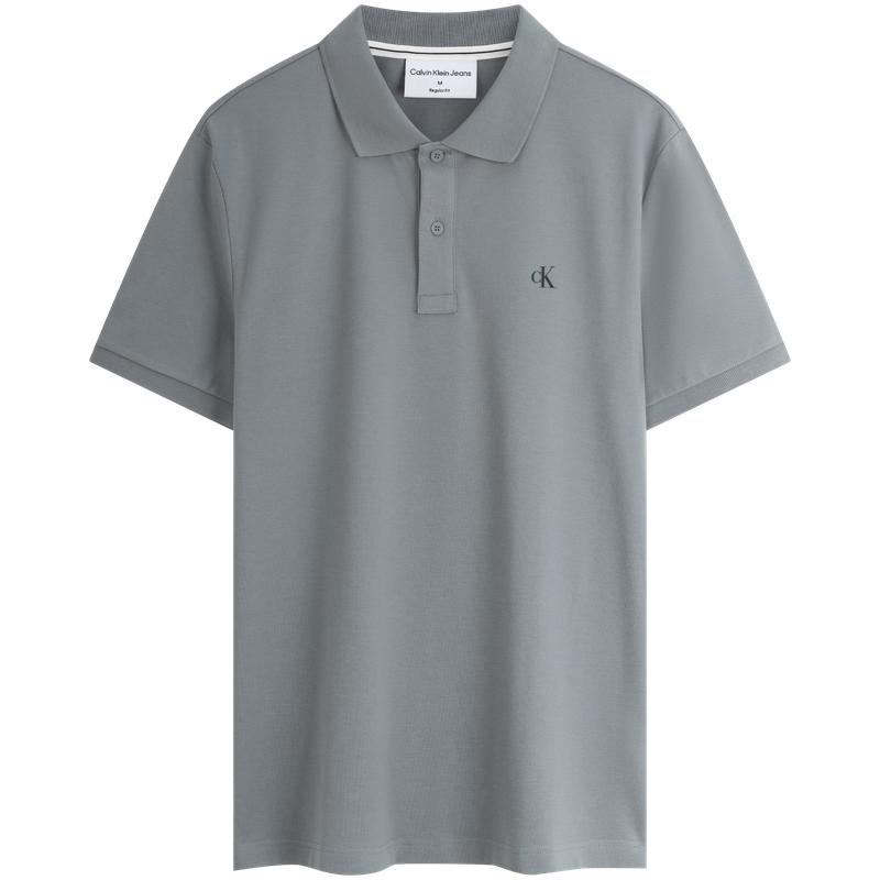 Calvin Klein Polo Shirts Men's Polo Collar Moderate Straight Fit J326121