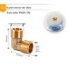 Copper Threaded Elbow Adapter