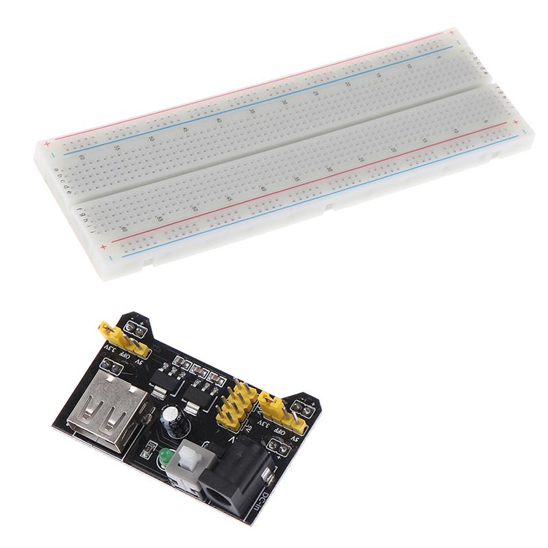 Elektronik-Komponenten Basis-Kit Mit 830 Lötpunkten Breadboard Kabel Widerstand