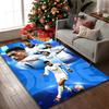 1pc Real Madrid Printed Chair Rug for Home Office Use, Living Room Kitchen Game Room Area Carpet