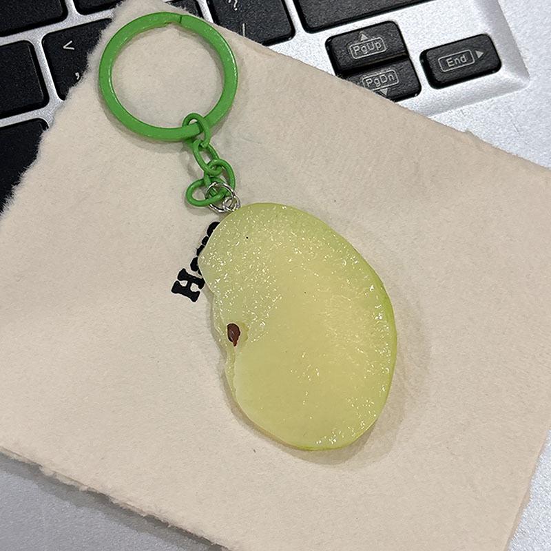 Cute Funny Keychains Summer Fruits Pendant Keyring Car Backpack School Bag Pendant For Student Friends Family Gifts