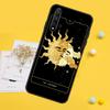 Crescent Moon Sun For Huawei Nova 7i 8i 11i 12i 12s 9 10 SE Y90 Y60 Y70 Y72 Y61 Y91 P30 P40 Lite P60 Pro Case