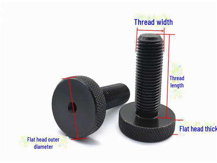 Adjustable Mold Screw Jack Pad with Four Flat Head Types ABCD