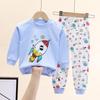 Children's Cotton Pajama Set: Boys' Autumn/Winter Underwear, Tops & Trousers
