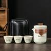 Handun Portable Ru Kiln Travel Tea Set